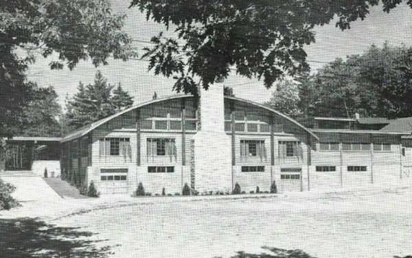 Camp Miniwanca - Old Postcard View (newer photo)